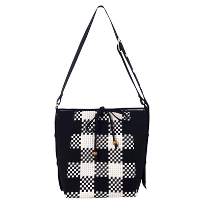 DGENIUS原创小众水桶包包编织包