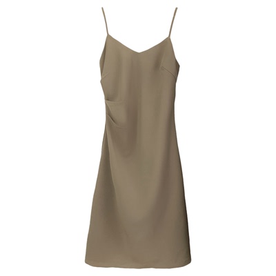 通勤气质设计感显瘦吊带连衣裙