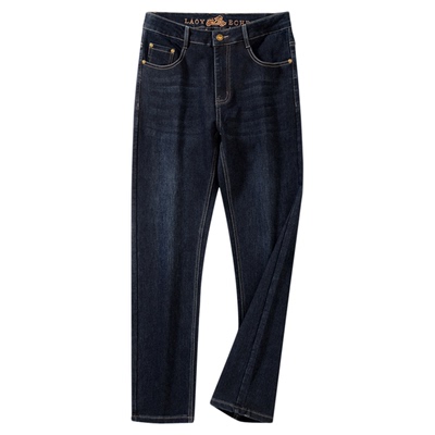 老爷车2025新款宽松直筒牛仔裤男