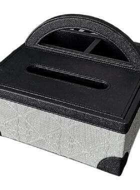 LIVETAI中古风多功能皮质纸巾盒