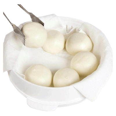 不粘馒头纯棉圆形纸垫子蒸笼布