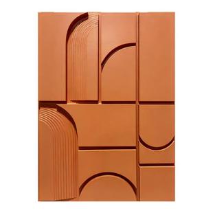 幻构流形现代客厅玄关装饰画小众艺术高级感沙发背景墙立体装置画