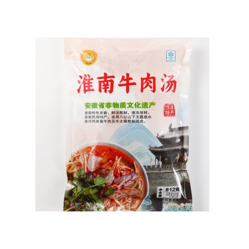 正宗淮南牛肉汤真空包装速食冷冻