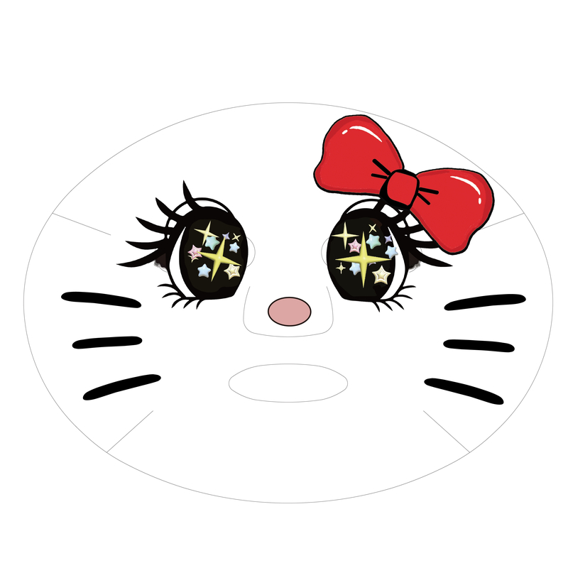 【Hello Kitty旗舰店】熬夜晒后修复补水超好用凯蒂猫卡通面膜