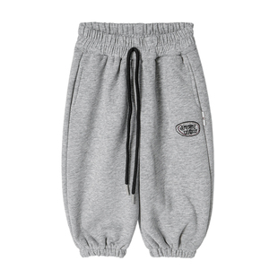 女童加绒长裤2025秋冬装新款洋气儿童宝宝保暖卫裤加厚休闲棉裤子