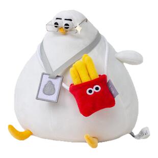 OCE毛绒玩偶Oddy马兆鸥睿智海鸥穿搭配件薯条套装大鹅鸡公仔玩具