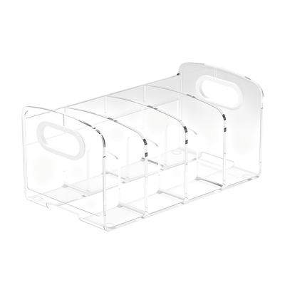 桌面书立书架亚克力透明收纳架