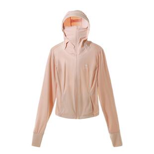 骆驼冷白皮户外原纱防晒衣女春夏收腰修身湿态骑行防晒服运动外套