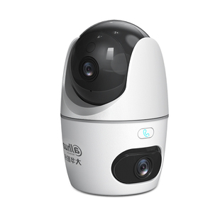大华双摄像头家庭用无线监控器 室内高清夜视手机远程DH-H10B-E2