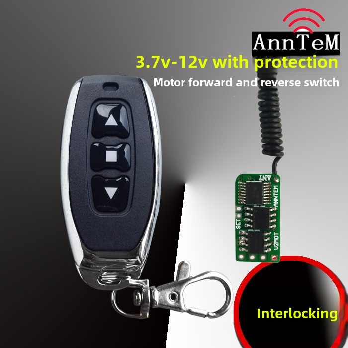 3V3.7V6V5V9V12V微型直流齿轮电机电机正反向玩具遥控车模型开关