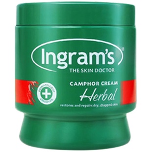 ingrams小绿瓶脚干裂修复霜南非小绿膏香樟皲裂英格脚裂膏护手霜