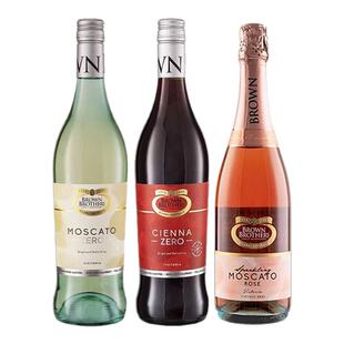 布琅兄弟朗莫斯卡托桃红起泡葡萄酒甜白森娜甜红澳大利亚脱醇气泡