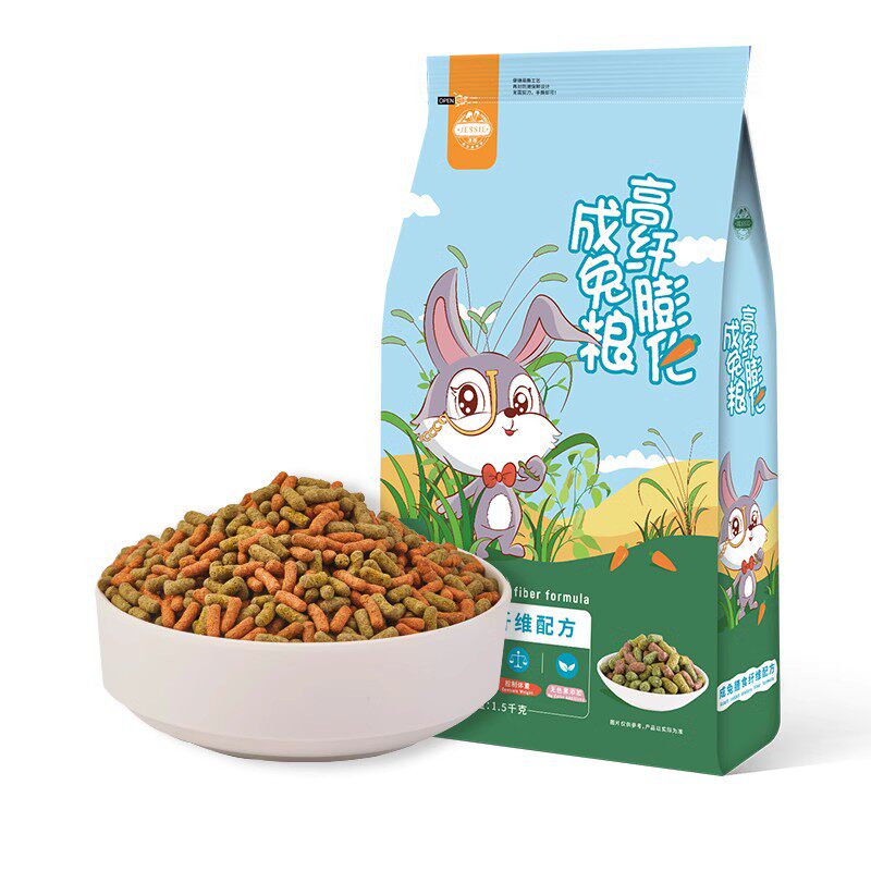 提摩西饲料洁西成年兔粮