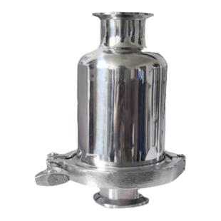 304不锈钢迷你直通空气过滤器卫生级快装气体液体精密分离呼吸器