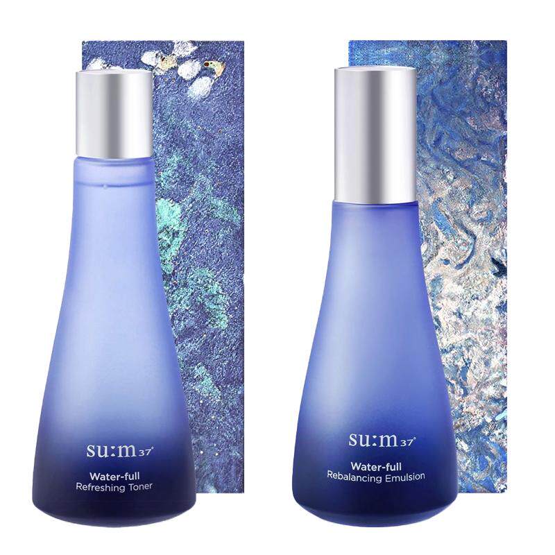 SU:M苏秘呼吸惊喜水分爽肤水补水保湿修护乳液紧致清爽平衡水油