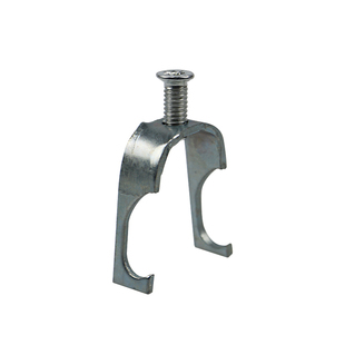 100只龙骨卡 U型卡KBG JDG 电线管管卡 丝杆吊卡子 配用丝杆M8/10