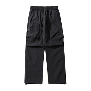 班尼路SK加绒冲锋裤男士秋冬季2026新款防风防水工装束脚休闲裤YS