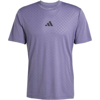 滔搏adidas阿迪达斯男子户外训练宽松运动健身短袖T恤JV9714