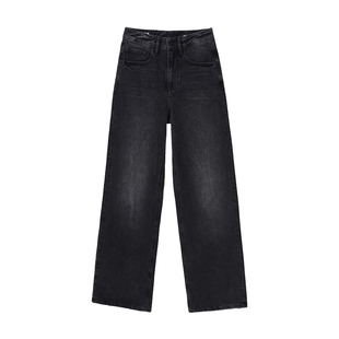 ABLE JEANS【大直筒裤】新款女士复古摩登宽松高腰直筒牛仔裤