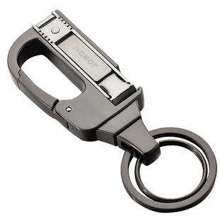 天天特价中邦多功能钥匙扣男腰挂个性汽车钥匙挂件金属钥匙圈送礼