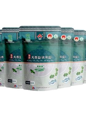 鲁晶绿色食品大青盐320g整