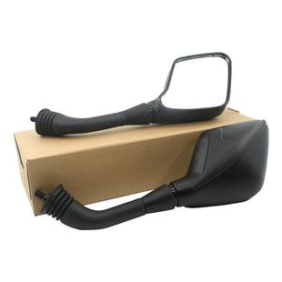 适用豪爵踏板摩托车电喷VR150E VR125E HJ150T-19A后视镜反光配件