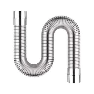 燃气热水器排气管管道排烟管纯铝伸缩软管强排烟囱排风管延长配件