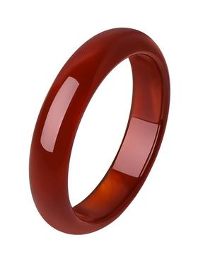 周大生国风女玉髓手镯生日礼物