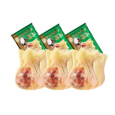 【任选5件】袁记味享香菜马蹄馄饨云吞玉米水饺早餐速食宵夜T