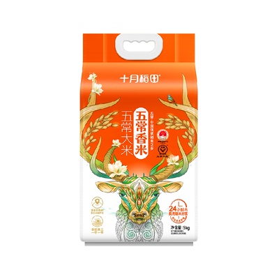 十月稻田东北五常香米5kg