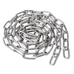 不锈钢链条铁年货专用收紧钢丝绳室外防腐耐磨链不锈钢楼顶晾晒链
