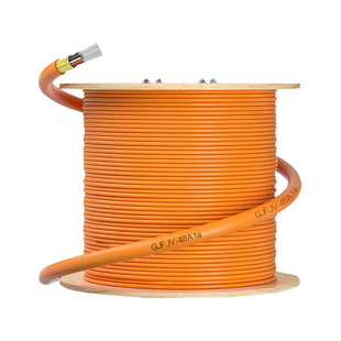 顶臻科技 室内四4芯多模光缆光纤线4芯6芯8芯12芯24芯48芯千兆多模软GJFJH束状50/125 62.5/125