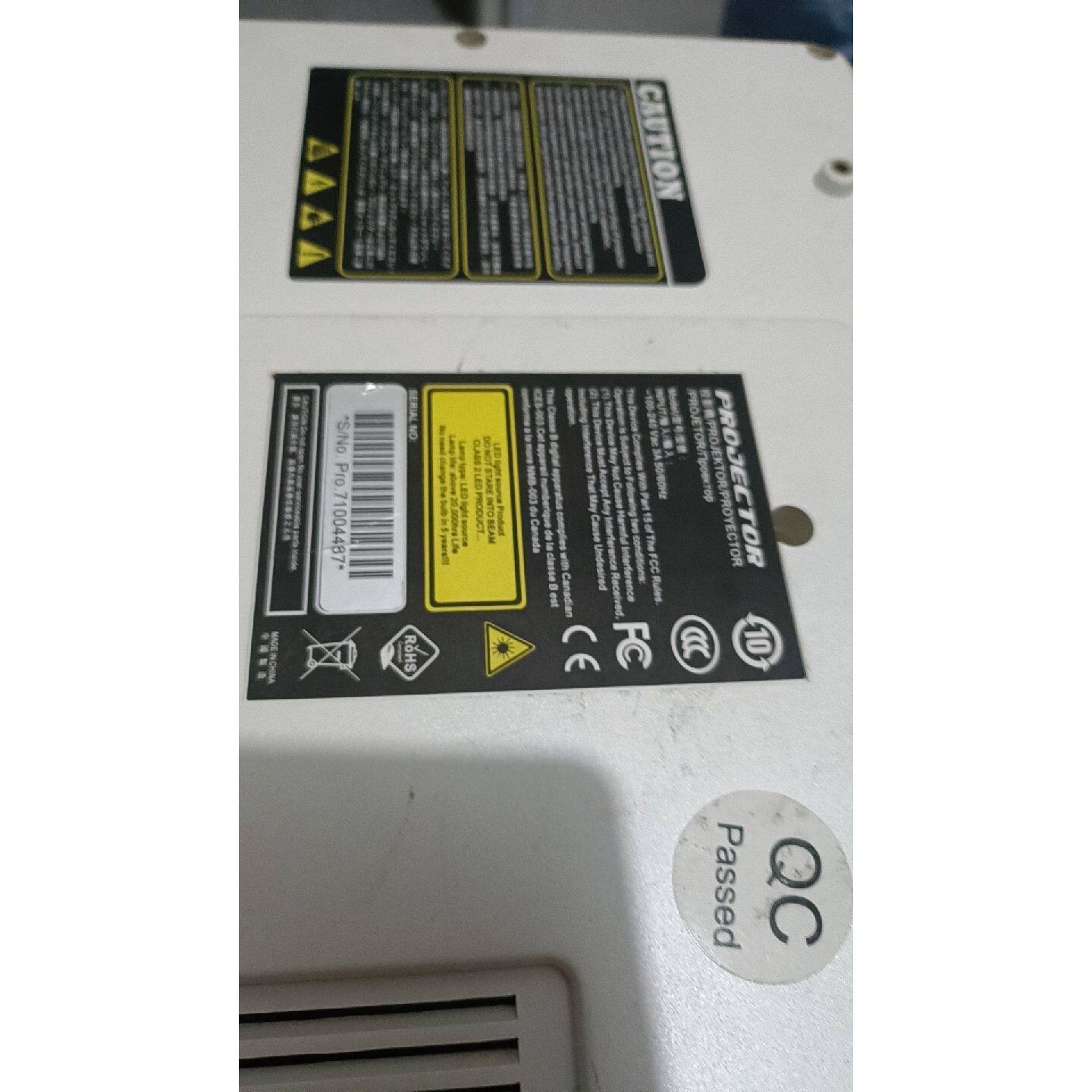 议价微影Z8LED投影仪机器用过开机没问题配件以实物为准维修