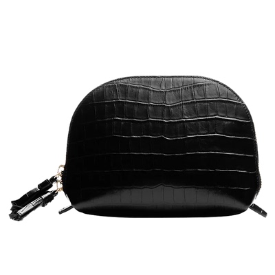 奥勒吉头层牛皮手拿包洗漱包