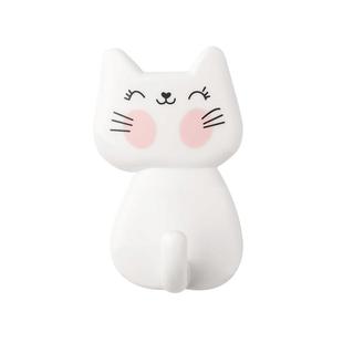 茶花挂钩强力粘胶免打孔免钉厨房粘贴承重可爱粘钩墙面壁挂盆收纳