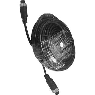 车载弹簧线倒车AV视频延长线航空头220V转12V电源5－30米线降压合