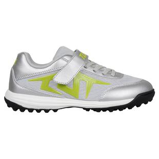 天朗足球TLSS TACTICIAN儿童款魔术贴TF碎钉缓震透气人造草足球鞋