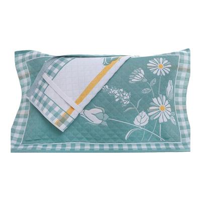 枕巾纯棉一对装全棉枕头垫巾高档2024新款防头油四季学生宿舍男生