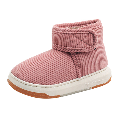 2025冬新款儿童棉鞋男童棉拖鞋全包跟女童8岁6中大童5防滑居家居