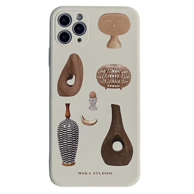 简约硅胶苹果16promax原创不撞款