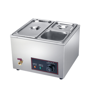 珍珠保温锅奶茶店多格大中小款餐饮酱料保温汤池电热巧克力融化炉