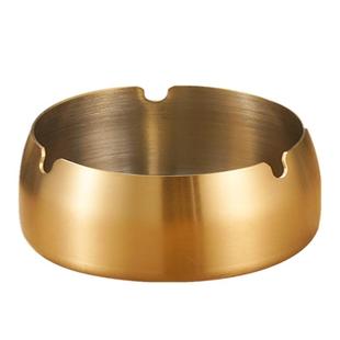 不锈钢烟灰缸创意 个性 潮流ins防摔网吧酒店家用客厅ktv大号定制