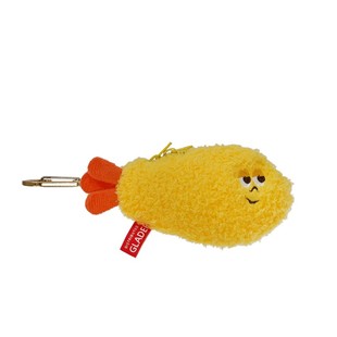 朴坊新品GLADEE日式天妇罗炸虾GLADEE毛绒耳机包挂件苹果蓝牙耳机包零钱包保护套可爱迷你Fried Shrimp