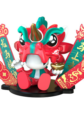 WASA新品龙马精神潮玩盲盒
