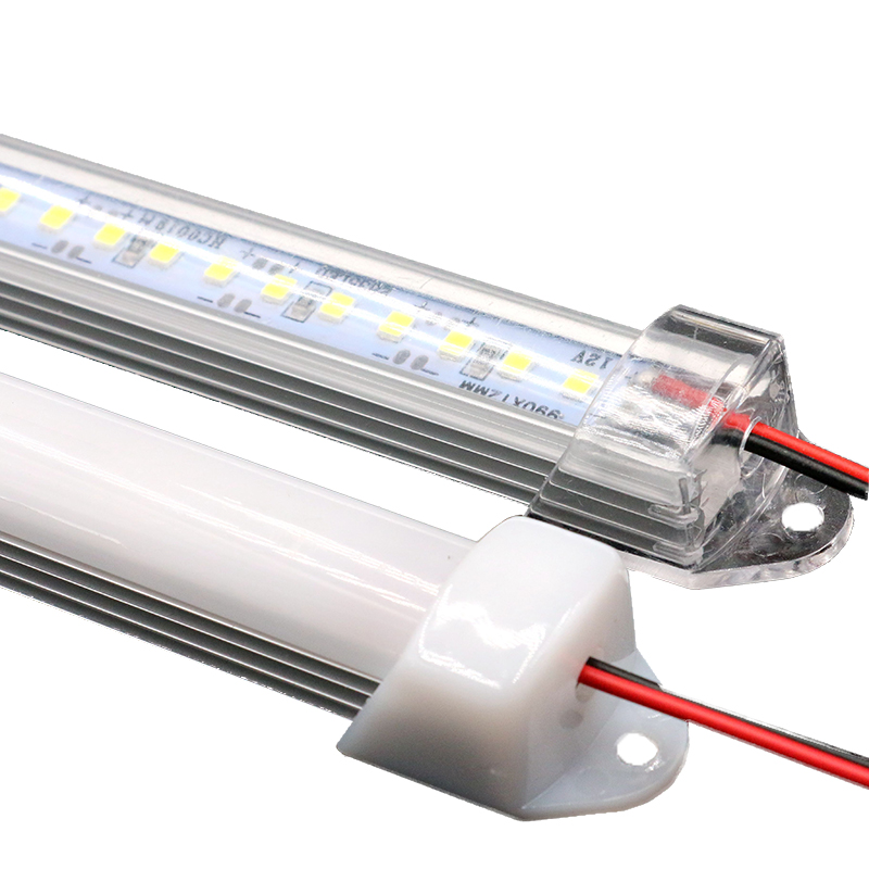 led硬燈條12v2835貼片超亮長條燈櫥柜展示柜車用防塵防霧照明燈管