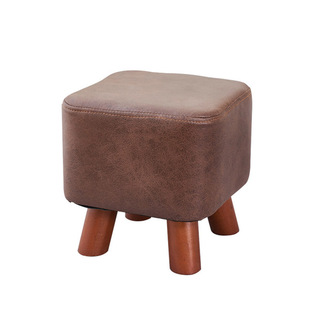 小凳子家用简约茶几板凳创意网红实木矮凳换鞋凳北欧客厅墩子方凳