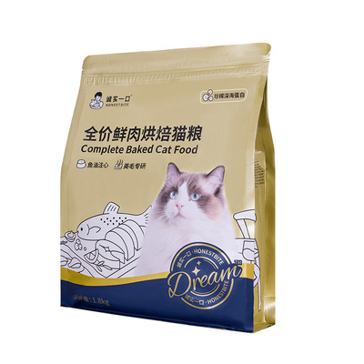 诚实一口小金袋烘焙猫粮鱼油美毛