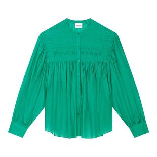 MARANT ETOILE PLALIA法式衬衫风琴褶气质