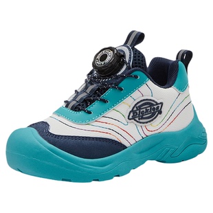 Dickies儿童加绒运动鞋女童保暖跑步鞋2025新款男童中大童休闲鞋