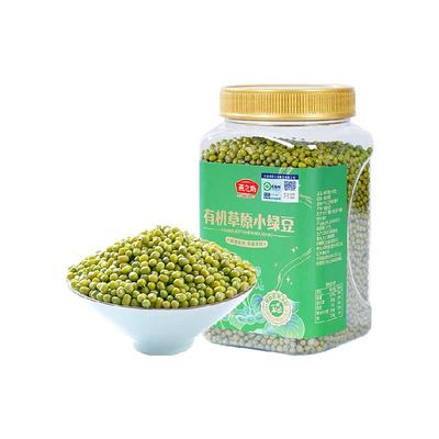 燕之坊有机草原小绿豆1kg×1罐